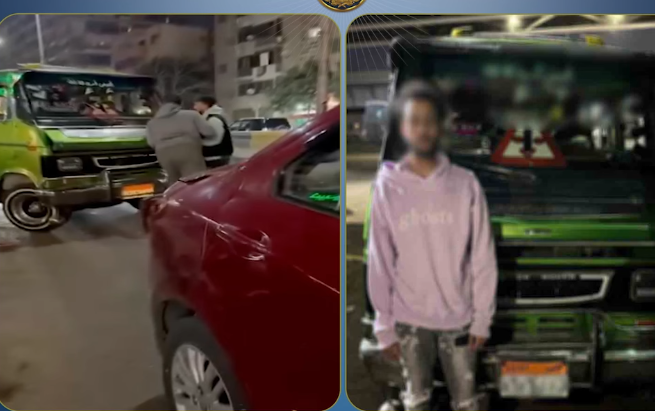 ضبط سائق سيارة أجرة بعد فراره عقب الاصطدام بملاكي بالقليوبية